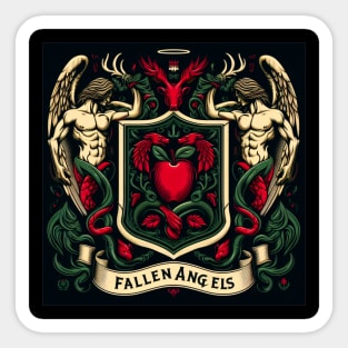 Fallen Angels coat of arms 4 Sticker